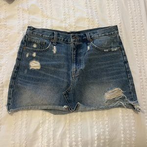 Denim skirt